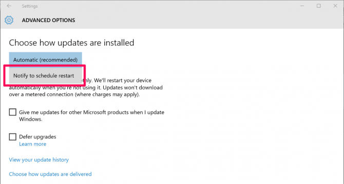Cara mengatur automatic update di Windows 10.