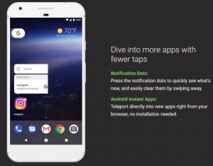 Fitur Baru Android Oreo Yaitu  Notification Dot