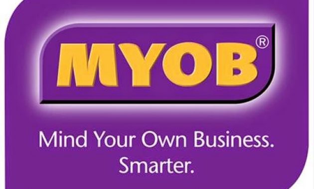 Aplikasi MYOB, aplikasi akuntansi yang sangat populer.