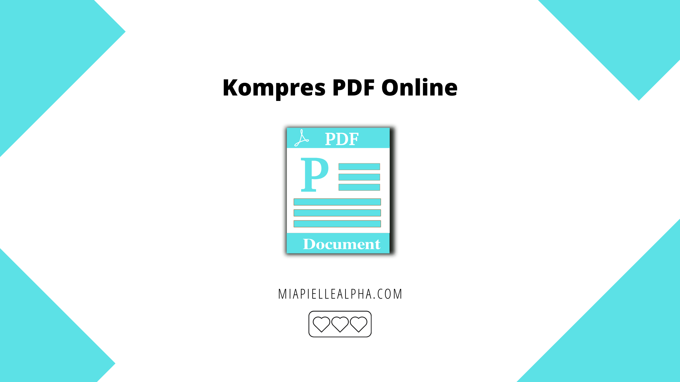 Situs Kompress File PDF Secara Online & Gratis